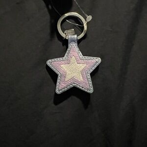 Coach ombré Star Key Holder